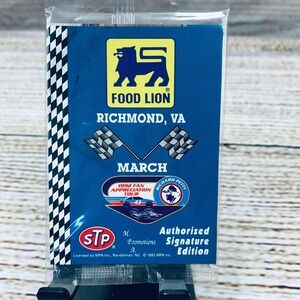 Food Lion Richard Petty 1992 Fan‎ Appreciation Tour Card Richmond VA Sealed
